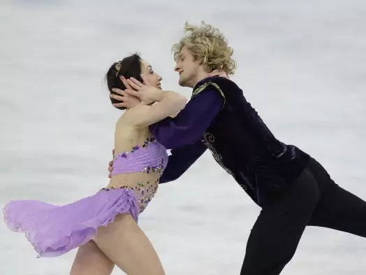 Meryl Davis and Charlie White won gold at the Free Skating Ice Dance event in Sochi.