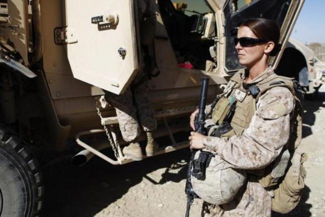 US Female Marines