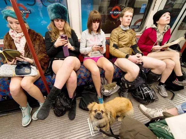 The Crazy No Pants Subway Ride