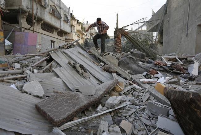 Gaza City In Ruins : Pics