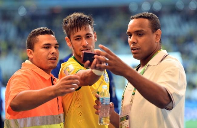 FIFA World Cup 2014: Fans Taking Selfies FIFA World Cup 2014: Fans Taking Selfies