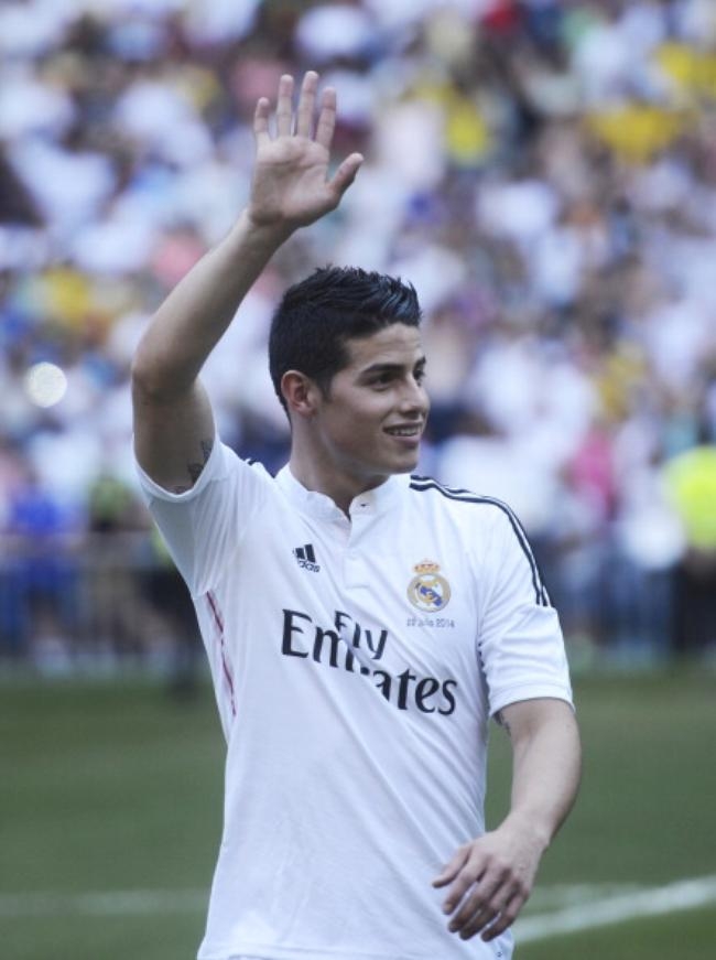 James Rodriguez (Real Madrid) James Rodriguez (Real Madrid)