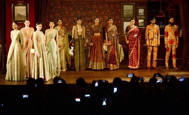 Beautiful Desi Wear at India Couture Week