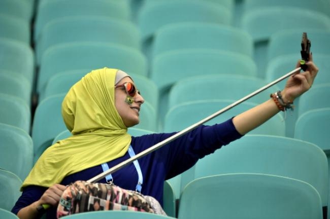FIFA World Cup 2014: Fans Taking Selfies FIFA World Cup 2014: Fans Taking Selfies
