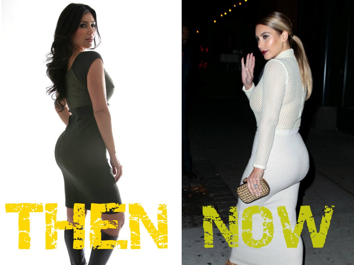 The Evolution Of Kim Kardashian S Buns