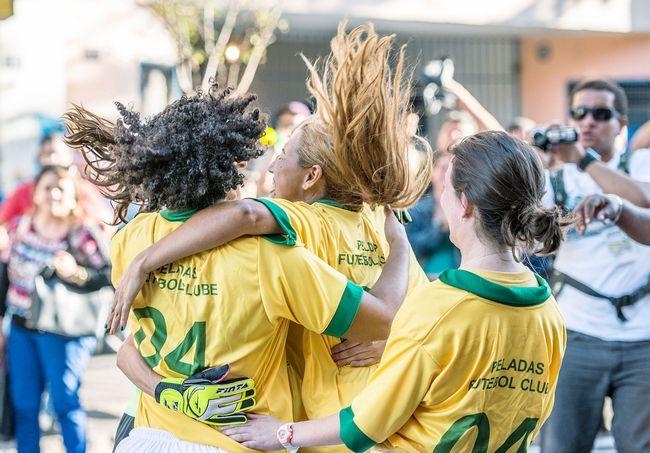 Brazilian Sex Workers Play Football 