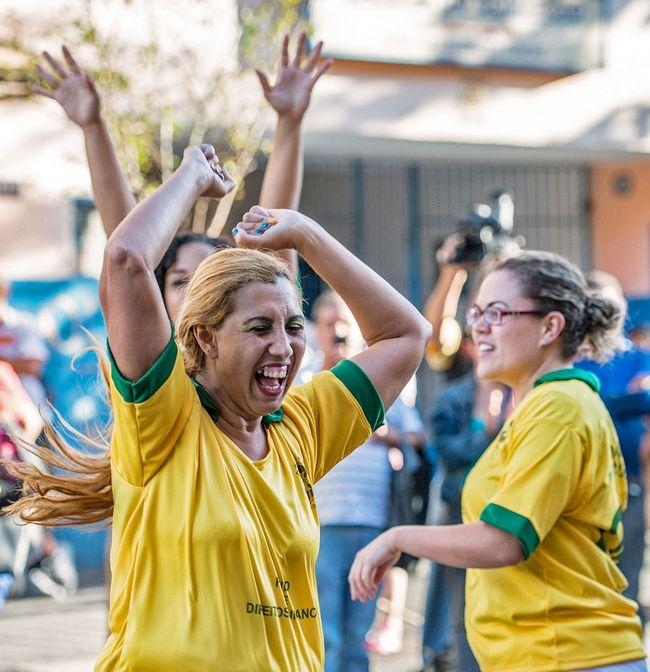 Brazilian Sex Workers Play Football 