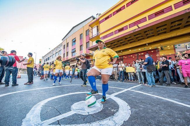 Brazilian Sex Workers Play Football