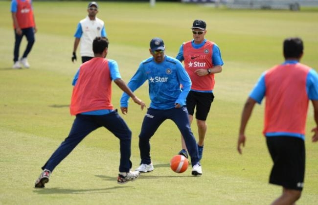 Team IND Practices Ahead Of Tour Game