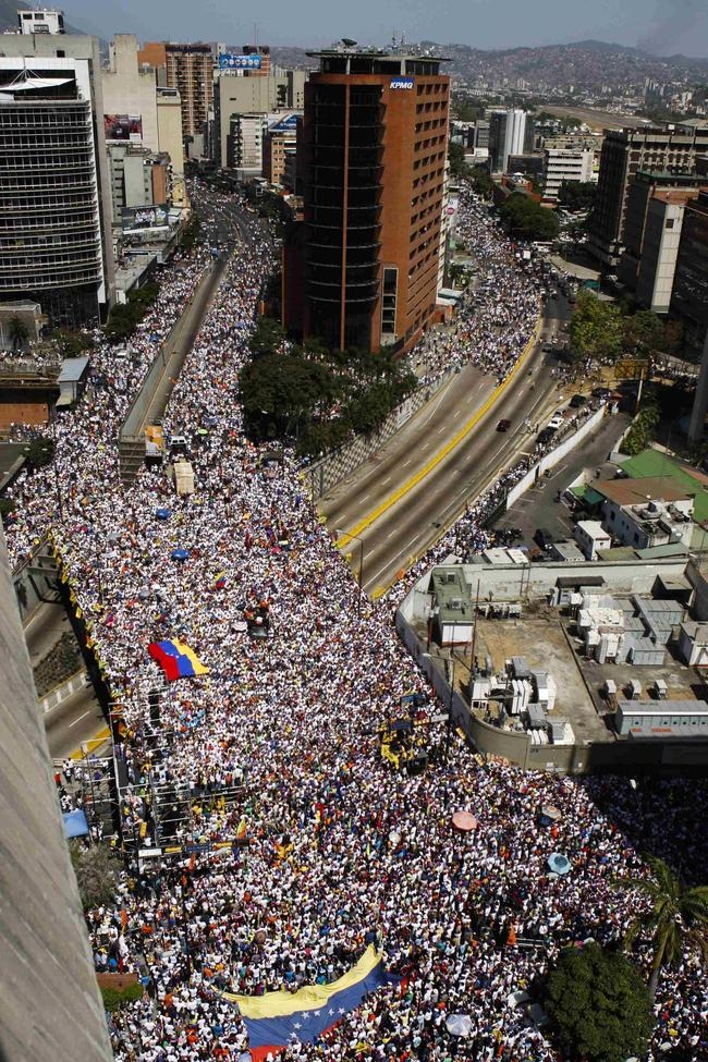 Anti-Govt Protests Grip Venezuela: PICS