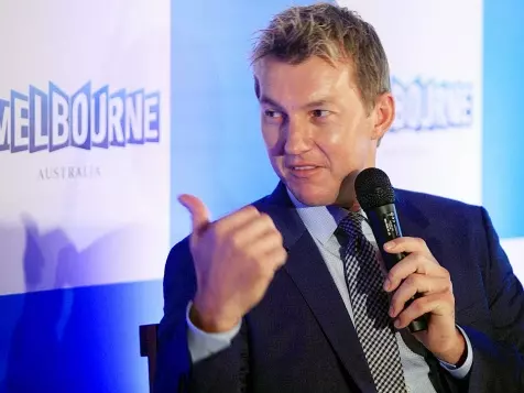 Former Australia fast bowler Brett Lee was in Mumbai for a promotional event. He spoke about various things. Here's what Lee had to say.