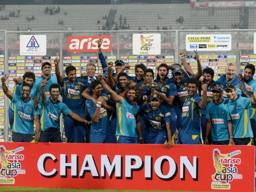 Sri Lanka clinched the Asia Cup by beating Pakistan by 5 wickets in Mirpur.