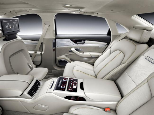 Inside Audi A8L