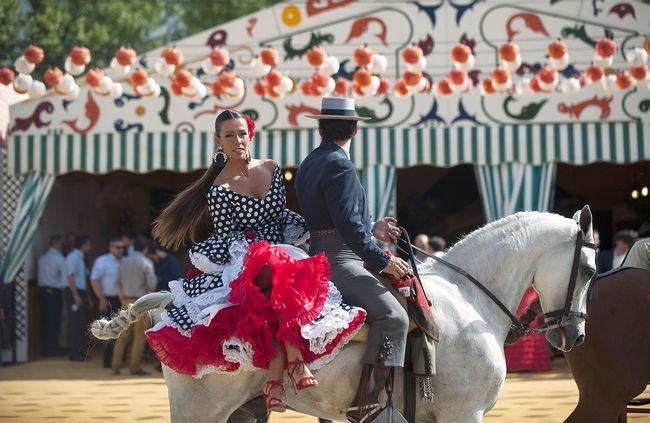 IN PICS: Colourful Sevilla Fair 2014