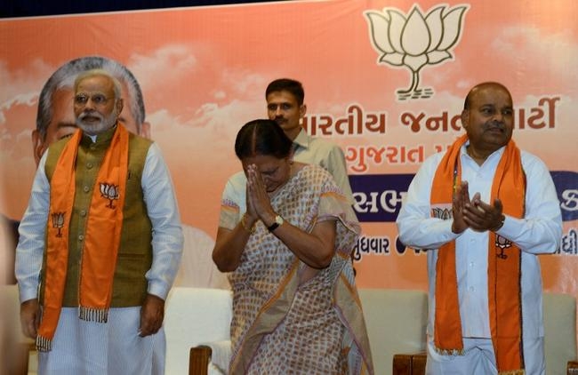 IN PICS: Modi's Last Day As Gujarat CM