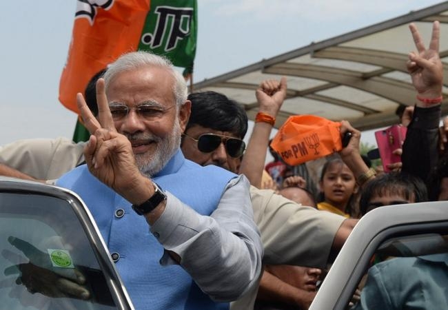 Narendra Modi's Victory March In New Delhi Narendra Modi's Victory March In New Delhi