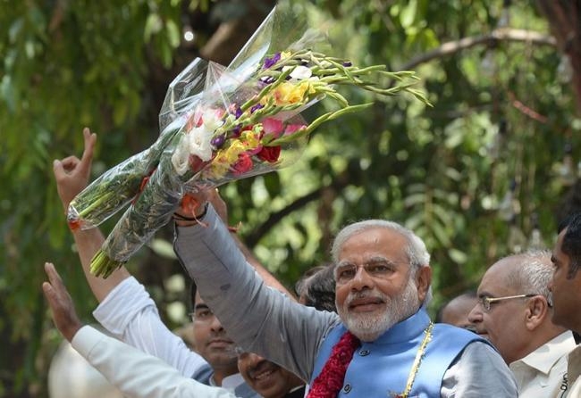 Narendra Modi's Victory March In New Delhi Narendra Modi's Victory March In New Delhi