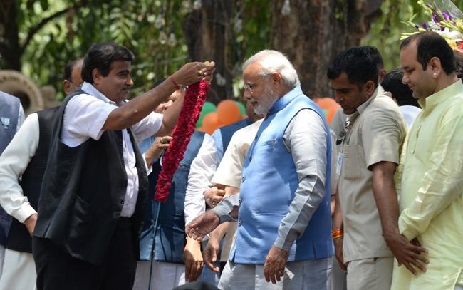 Narendra Modi's Victory March In New Delhi Narendra Modi's Victory March In New Delhi