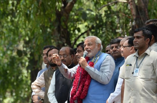 Narendra Modi's Victory March In New Delhi Narendra Modi's Victory March In New Delhi