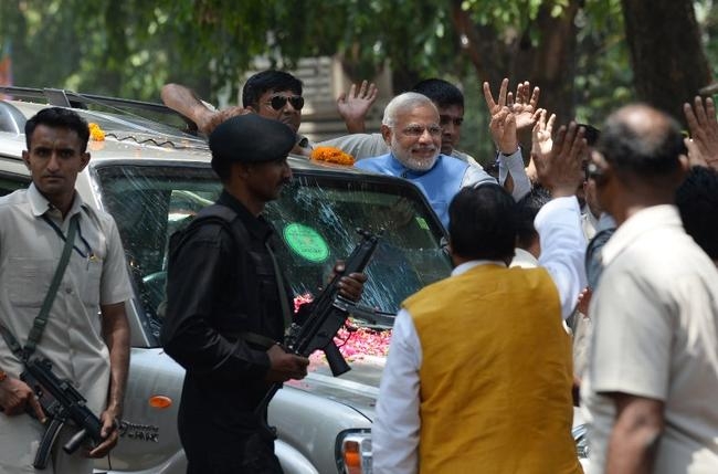 Narendra Modi's Victory March In New Delhi Narendra Modi's Victory March In New Delhi