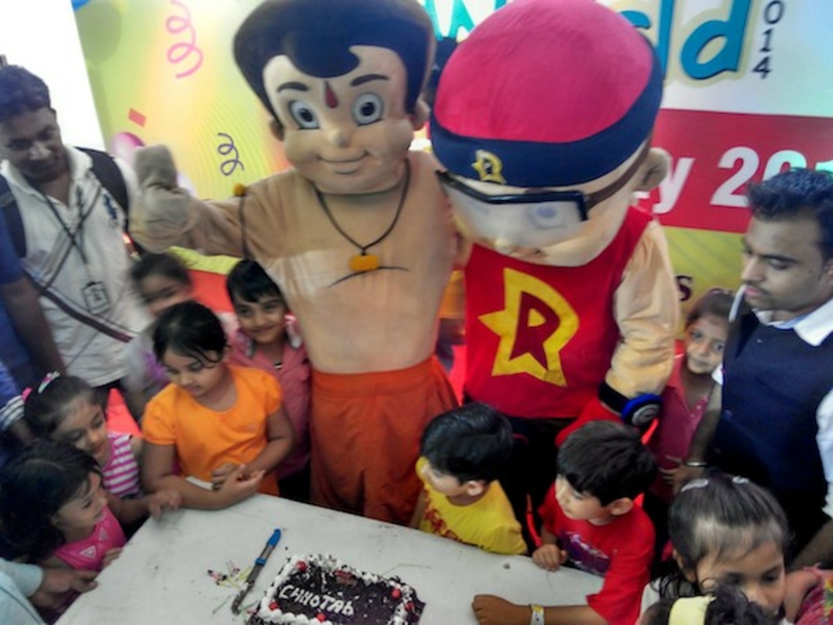 Chhota Bheem Celebrates His Birthday