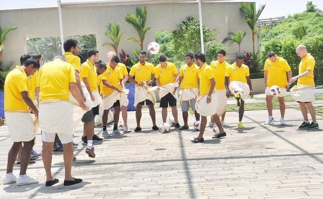 Kerala Blasters logo launch Kerala Blasters logo launch