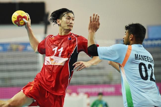 Handball: Japan Beat India 47-12 Handball: Japan Beat India 47-12