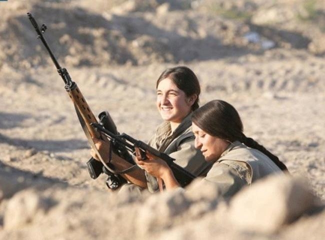 Pics Kurdish Female Fighting Isis