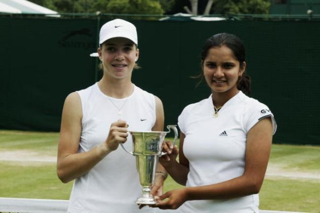 Winning Girls' Doubles @ Wimbledon 2003 Winning Girls' Doubles @ Wimbledon 2003