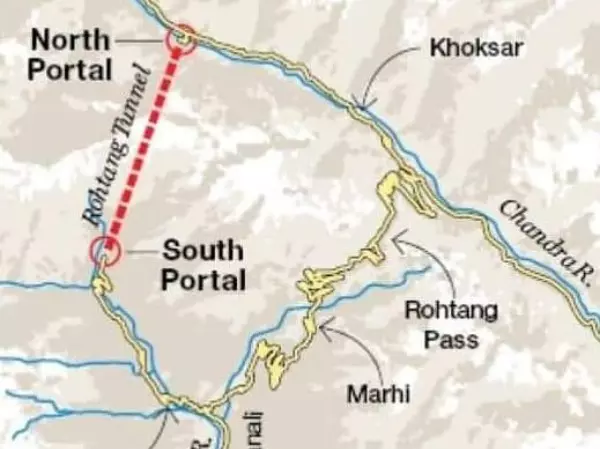 All You Need To Know About Atal Rohtang Tunnel, The Longest High-Altitude Road Tunnel In The World