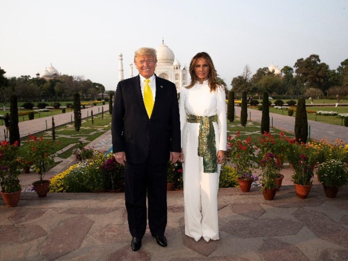 Donald Trump and family visit in india