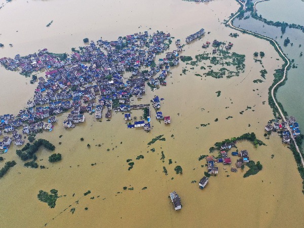 Now, Floods In China