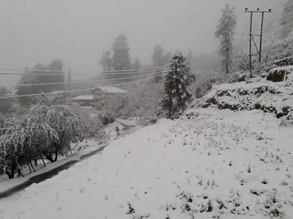 Snowfall in Himachal