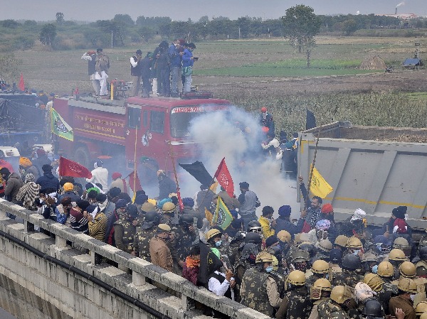 Farmer Protests 2020: Pictures Of How Farmers Are Treated When They Protest