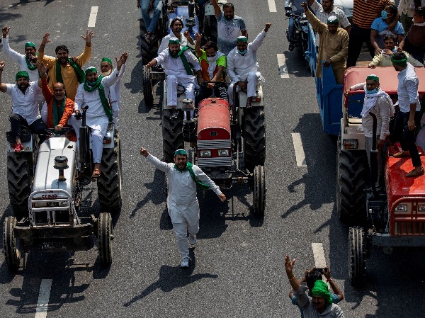 Farmer Protests 2020: Pictures Of How Farmers Are Treated When They Protest