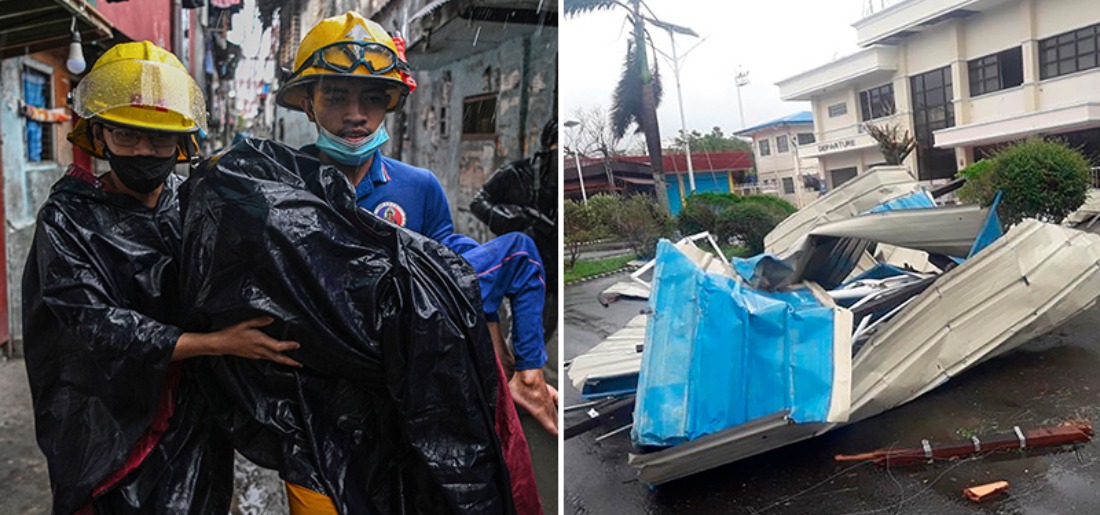 Super Typhoon Goni Batters Philippines