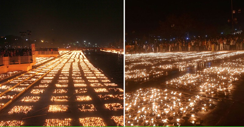 In Pics: With Over 5.8 Lakh Diyas Lit Up, Ayodhya Sets World Record For  Second Year Running
