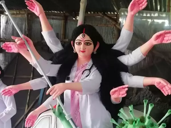 From Doctor To Migrant Worker These Maa Durga's Avatar Going Viral