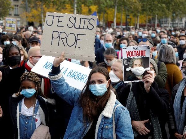 Protest in france