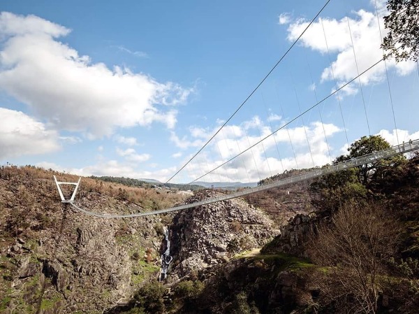 Breathtaking View Of 516 Arouca - The World's Longest Suspended Footbridge, In Portugal