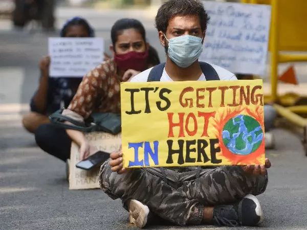 climate-change protest