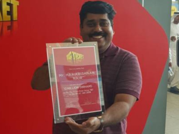 Sri Lankan in UAE wins Dh20 million from 'Big Ticket' draw - Colombo Times