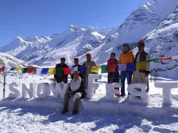 Snow Festival From Himachal Pradesh