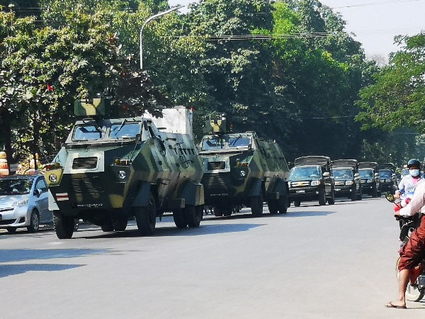 Deserted Streets No Internet Inside Myanmar After Military Stages Coup