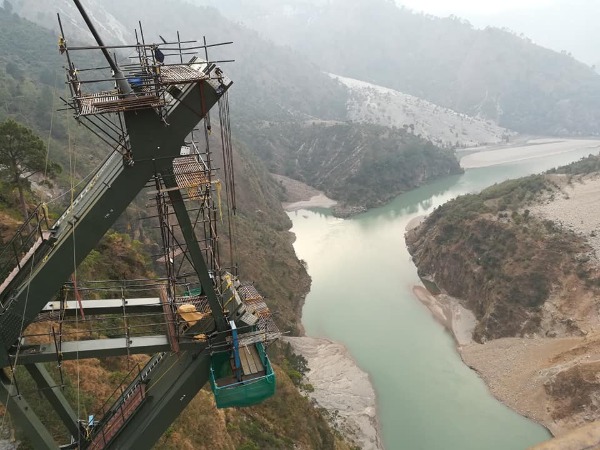 World's Highest Rail Bridge - Chenab Rail Bridge Is Almost Ready