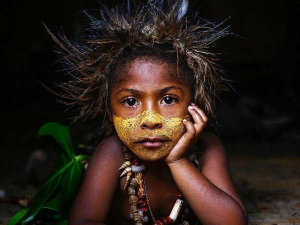 Portraits Of Children Showing Different Childhoods