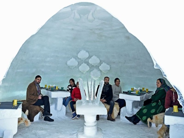 Иглу бар фото India’s First Igloo Cafe