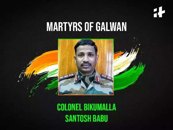 Colonel Bikumalla Santosh Babu