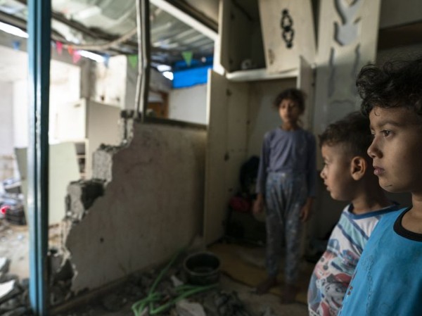 Cost Of War: Children Show Their Shattered Rooms, Cracked Walls In Gaza