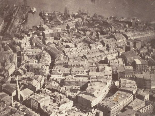 First aerial photograph
